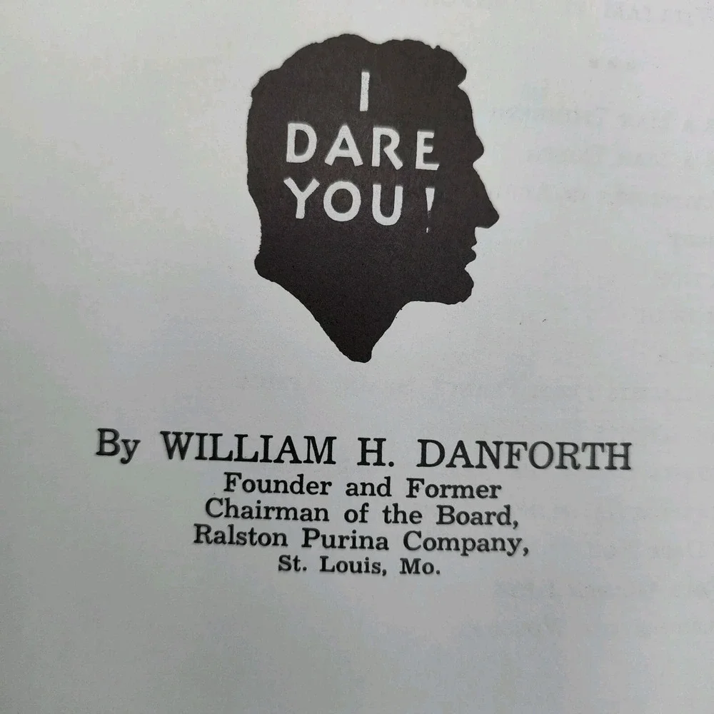 1969 I Dare You! by William H. Danforth Hardcover BOOK 22th‎ Edition📸SEE📸